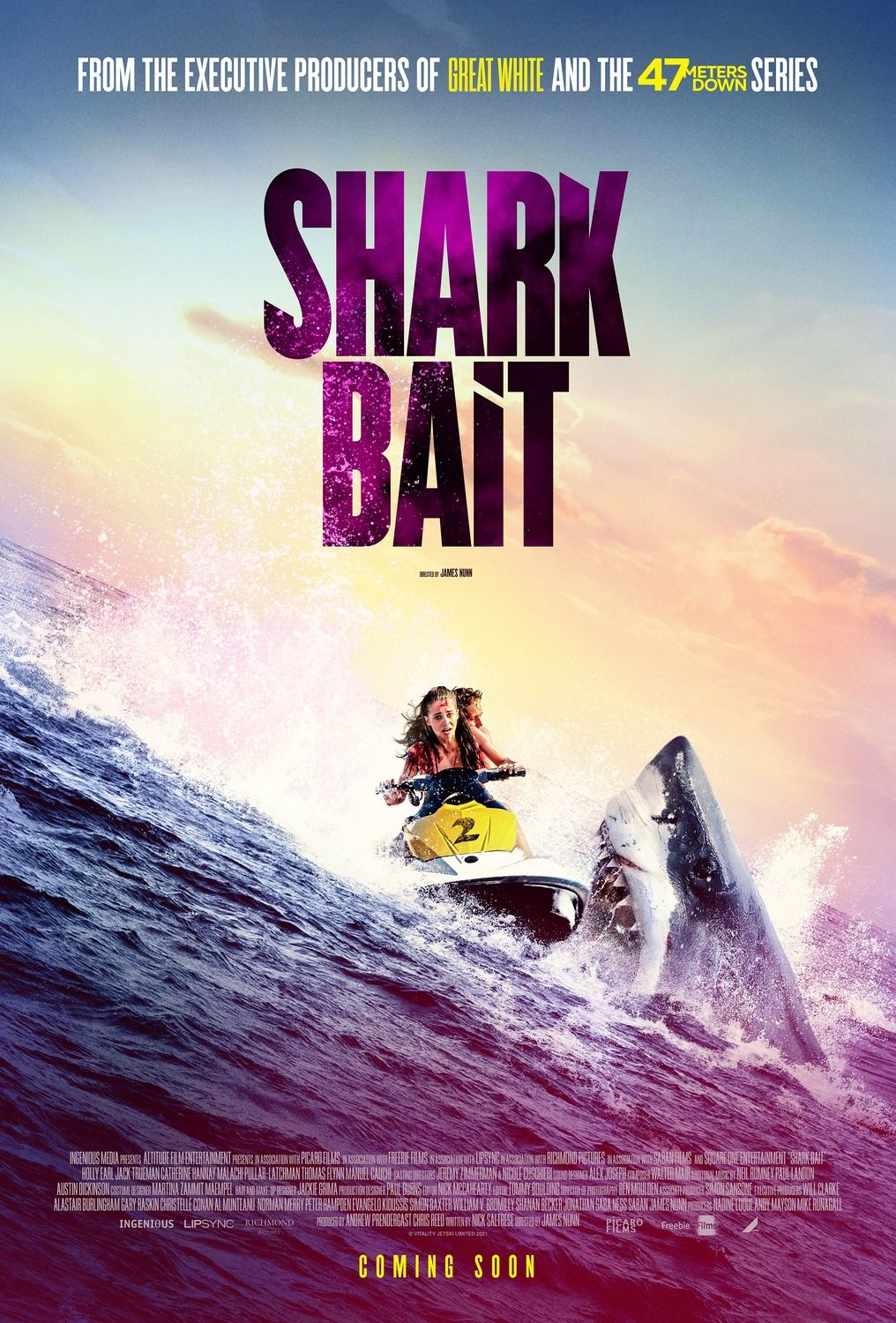 Shark Bait (2022) Telugu [Voice Over] Dubbed WEBRip download full movie